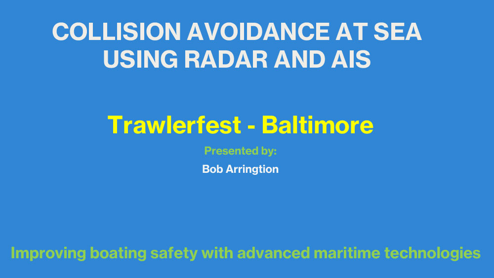 Collision Avoidance at Sea Using Radar and AIS